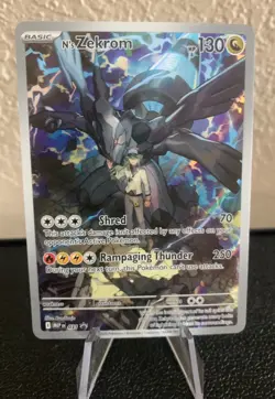 Pokemon TCG: N's Zekrom 031 Me: Mega Evolution Black Star Promo - Image 1