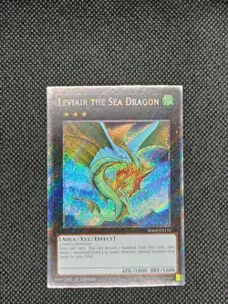 Yugioh! Leviair the Sea Dragon - RA04-EN155 - Platinum Secret Rare - 1st Edition - Image 1