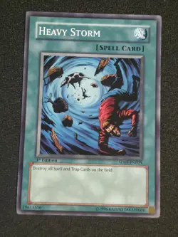 Yu-Gi-Oh! TCG Heavy Storm SD09-EN025 Common 1st Edition NM - Image 1