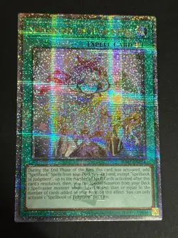 YuGiOh! Spellbook of Judgment Quarter Century Secret Rare RA01 25th Anniversary - Image 1