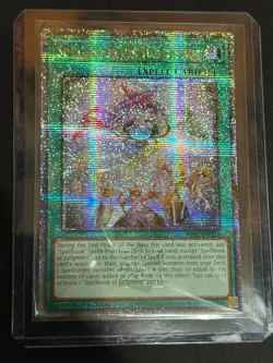 YuGiOh! Spellbook of Judgment Quarter Century Secret Rare RA01 25th Anniversary - Image 3