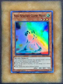 Yugioh Neo-Spacian Glow Moss SHVA-EN032 Super Rare 1st Ed NM - Image 1