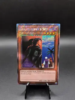 Gravekeeper's Spy (Platinum Secret Rare) RA03-EN121 Yu-Gi-Oh NM - Image 1