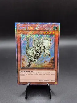 Fossil Dyna Pachycephalo (Platinum Secret Rare) RA03-EN195 Yu-Gi-Oh NM - Image 1