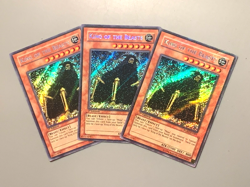 yugioh 3X King of the Beasts RGBT-EN086 1st Edition Secret Near mint Play Set - Image 1