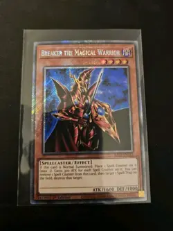 Breaker the Magical Warrior RA03-EN125 Platinum Secret Rare Yugioh NM- - Image 1
