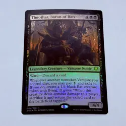 Timothar, Baron Of Bats 004/038 Foil Magic The Gathering Trading Card MTG Tc7 - Image 1