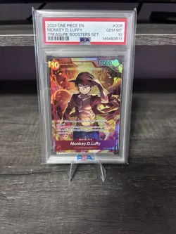 One Piece Monkey.D.Luffy Treasure Booster Set ST10-006 PSA 10 - Image 1