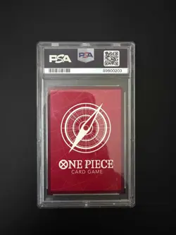 2022 One Piece Monkey D. Luffy ST01-001 PRE ERRATA PSA10 Gem Mint - Image 2