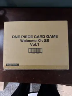 One Piece Card Game Welcome Kit 26 Vol. 1 Factory New - Image 1