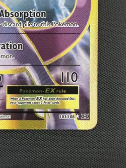 Mewtwo EX - 103/108 - Pokemon Evolutions XY Full Art Ultra Rare Card - Image 4