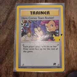 Here Comes Team Rocket! 15/82 - Holo Rare - Celebrations Pokemon Card MINT - Image 2