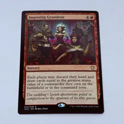 Imposing Grandeur 024/038 Magic The Gathering Trading Card MTG Tc7 - Image 1