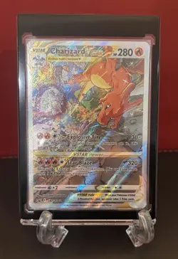 Pokemon TCG Charizard VSTAR SWSH262 SWSH: Sword & Shield Promo Cards NM w/ Case - Image 3