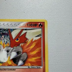 Pokemon Blaziken 1/17 POP Series 1 Rare Holo Vintage 2005 TCG Card Fire 110 HP - Image 5