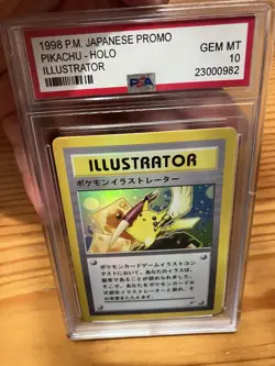 Pikachu Illustrator 1996 Holo Card Promo Japanese - Image 3