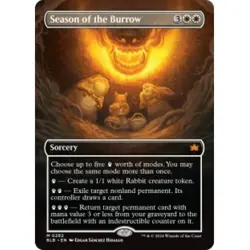 Season Of The Burrow (borderless) M/NM Magic: The Gathering MTG Bloomburrow - Image 1