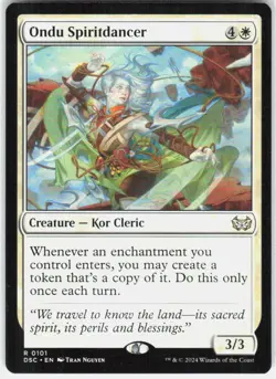 Ondu Spiritdancer R Commander: Duskmourn: House of Horror 101 NM - Image 1