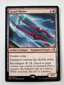 Lizard Blades Kamigawa: Neon Dynasty Regular - Image 1