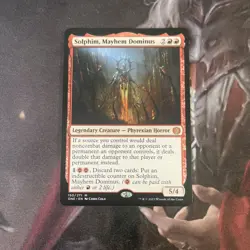 MtG Solphim, Mayhem Dominus - NM - Phyrexia: All Will Be One - Image 1