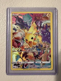 Pokemon Pikachu TCG Card Crown Zenith 160/159 Holo Secret Rare NM/Mint Condition - Image 1