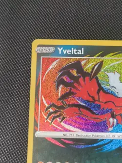 Yveltal Amazing Rare Shining Fates 046/072 NM Pokemon - Image 2