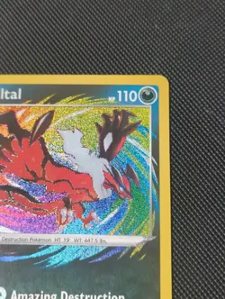 Yveltal Amazing Rare Shining Fates 046/072 NM Pokemon - Image 3