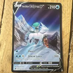 Pokemon TCG Ice Rider Calyrex V TG14/TG30 - Astral Radiance Trainer Gallery NM - Image 1