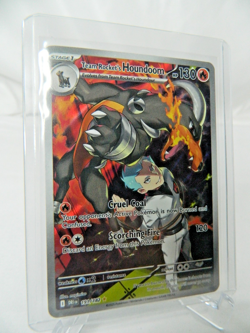 Pokemon TCG Team Rocket's Houndoom 191/182 Destined Rivals - Image 1