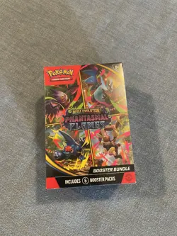 Pokemon TCG Mega Evolution Phantasmal Flames Booster Bundle (6 Packs) Sealed - Image 2