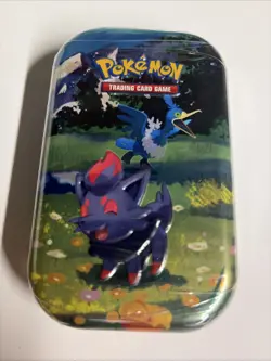 Pokemon Ascended Heroes Mini Tin ( Zorua & Cramorant ) New - factory Sealed- - Image 2