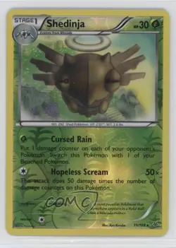 Shedinja Reverse Foil Pokemon XY Roaring Skies #11 - Image 1