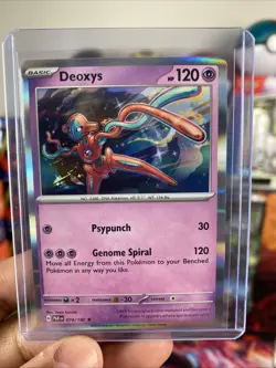 Deoxys 074/182 - Paradox Rift - Pokemon TCG - Holo Rare - NM - Image 1