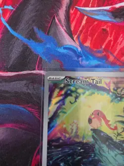 Scream Tail Pokemon Paradox Rift ETB Exclusive Promo 065 Mint Black Star - Image 2