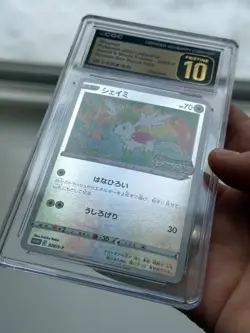 CGC PRISTINE 10 Shaymin #326/S-P Pokemon Japanese Lugia Get Challenge Promo - Image 3