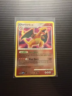 Charizard Secret Wonders Pokemon Diamond & Pearl Reverse Holo 3/132 - Image 1