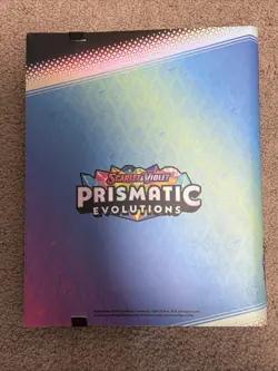 Pokemon TCG Scarlet & Violet Prismatic Evolutions Binder - Image 2