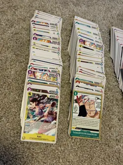 One Piece Adventure On Kami's Island OP15 Base BULK Lot Of Cards - Image 2