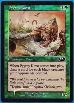 Pygmy Kavu FOIL Planeshift PLD Green Common MAGIC MTG CARD (ID# 486391) ABUGames - Image 1