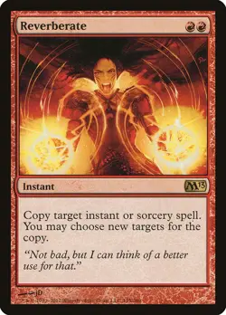 1 Reverberate Magic 2013 (M13) Normal MTG 145 MP Moderately Played - Image 1