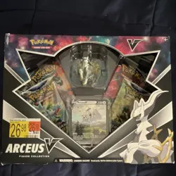 Pokemon TCG Arceus V Figure Collection Box Promo Booster English - Image 1