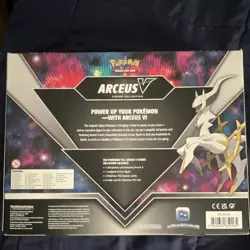 Pokemon TCG Arceus V Figure Collection Box Promo Booster English - Image 3
