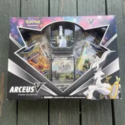 Pokemon TCG Arceus V Figure Collection Box Factory Sealed Brilliant Stars 2022 - Image 1