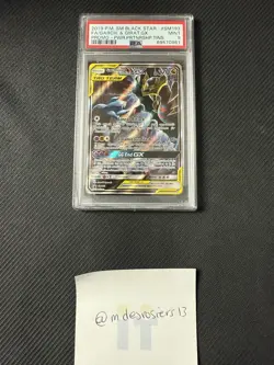 Pokemon Garchomp & Giratina GX Tag Team Black Star Promo #SM193 PSA 9 - Image 2