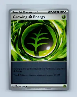 Pokemon tcg 086/088 Growing Leaf energy Near Mint or Better - Image 1