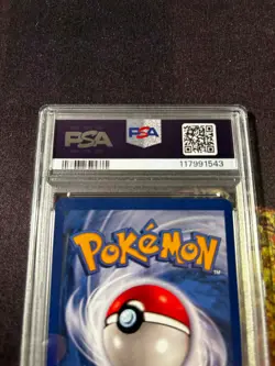 1999 POKEMON FOSSIL 1ST EDITION #10/62 LAPRAS HOLO PSA 9 TCG - Image 5