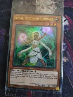 Lumina, Lightsworn Summoner 'Lost Art' LART-EN045 Yu-Gi-Oh! - Image 1
