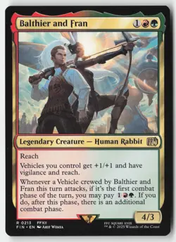 MTG - Balthier and Fran R FINAL FANTASY 213 LP-NM - Image 1