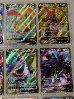 Pokemon TCG SWSH:Battle Styles Set Full Art Holo Rare Lot of 9 Cards NM - Image 3