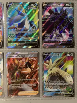 Pokemon TCG SWSH:Battle Styles Set Full Art Holo Rare Lot of 9 Cards NM - Image 4
